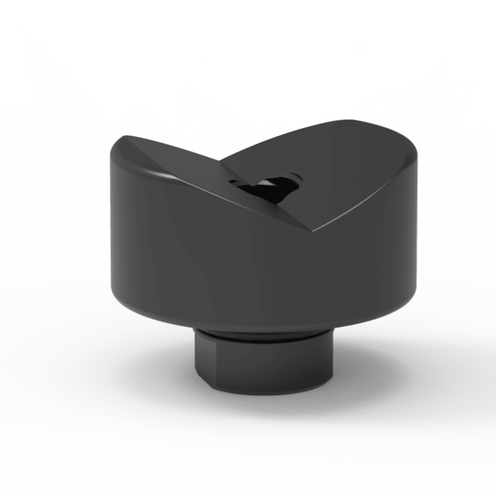 V-block 135 D28 Prism with screwed-in collar Ø60x135° - Image 1